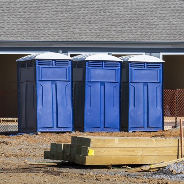 are there any restrictions on where i can place the portable toilets during my rental period in West Salem Wisconsin